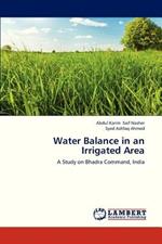 Water Balance in an Irrigated Area