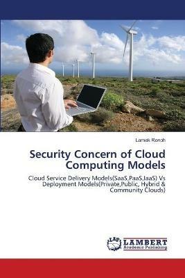 Security Concern of Cloud Computing Models - Lamek Ronoh - cover