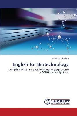 English for Biotechnology - Chauhan Prashant - cover