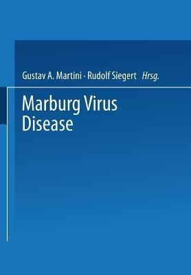 Marburg Virus Disease - cover