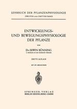 Entwicklungs- und Bewegungsphysiologie der Pflanze