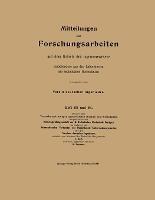 Mitteilungen über Forschungsarbeiten auf dem Gebiete des Ingenieurwesens - Carl von Bach,Richard Baumann - cover