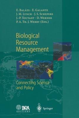 Biological Resource Management Connecting Science and Policy - cover