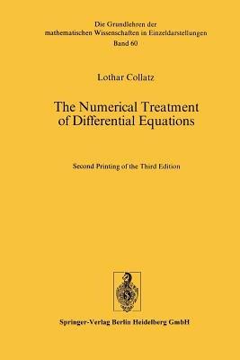 The Numerical Treatment of Differential Equations - Lothar Collatz - cover