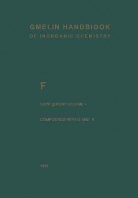 F Fluorine: Compounds with Oxygen and Nitrogen - cover