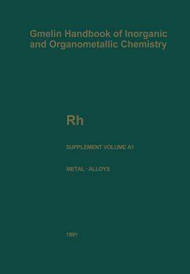 Rh Rhodium: Coordination Compounds with O- and N-Containing Ligands - G.R. Watts - cover
