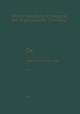 Os Organoosmium Compounds: Part B 6 - Kerstin Behrends - cover