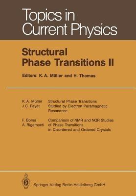 Structural Phase Transitions II - cover