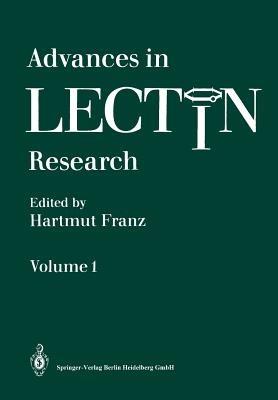 Advances in Lectin Research - cover