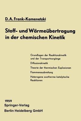 Stoff- und Wärmeübertragung in der chemischen Kinetik - D.A. Frank-Kamenetzki - cover