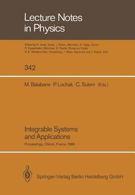 Integrable Systems and Applications: Proceedings of a Workshop Held at Oléron, France, June 20–24, 1988 - cover