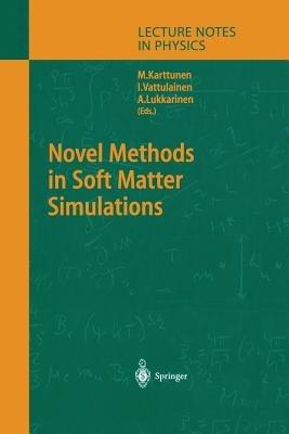 Novel Methods in Soft Matter Simulations - cover