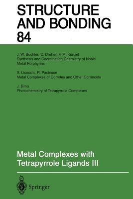 Metal Complexes with Tetrapyrrole Ligands III - cover