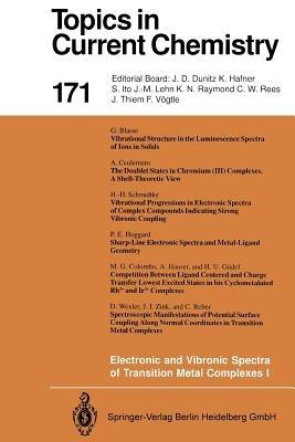 Electronic and Vibronic Spectra of Transition Metal Complexes I - cover