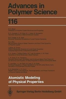 Atomistic Modeling of Physical Properties - cover