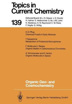 Organic Geo- and Cosmochemistry - cover