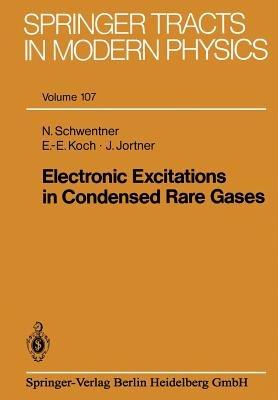 Electronic Excitations in Condensed Rare Gases - Nikolaus Schwentner,Ernst-Eckhard Koch,Joshua Jortner - cover
