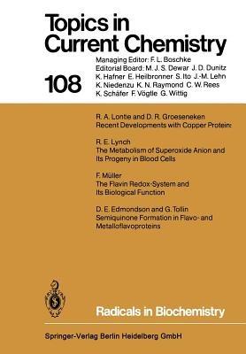 Radicals in Biochemistry - Kendall N. Houk,Christopher A. Hunter,Michael J. Krische - cover