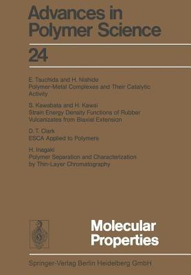 Molecular Properties - Hans-Joachim Cantow,Gino Dall’Asta,Karel Dušek - cover