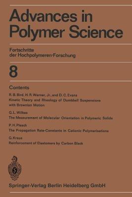 Advances in Polymer Science: Fortschritte der Hochpolymeren-Forschung - Prof. Dr. H.-J. Cantow,Dr. G. Dall’Asta,Prof. Dr. J. D. Ferry - cover