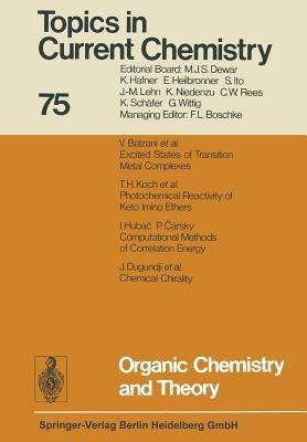Organic Chemistry and Theory - Kendall N. Houk,Christopher A. Hunter,Michael J. Krische - cover