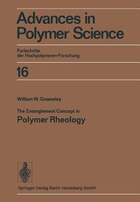 The Entanglement Concept in Polymer Rheology - W.W. Graessley - cover