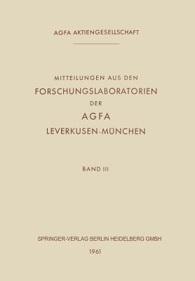Mitteilungen aus den Forschungslaboratorien der Agfa Leverkusen-München - Kenneth A Loparo - cover