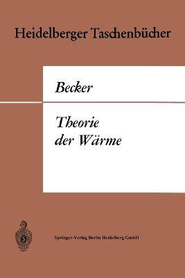 Theorie der W?rme - Richard Becker - cover