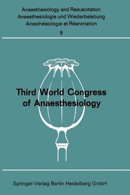 Panel Discussions: Third World Congress of Anaesthesiology São Paulo, Brazil · September 1964 - Philip R. Bromage - cover
