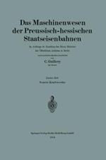 Neuere Kraftwerke der Preussisch-hessischen Staatseisenbahnen