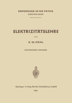 Elektrizit?tslehre - Robert Wichard Pohl - cover