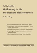 Einf?hrung in die theoretische Elektrotechnik