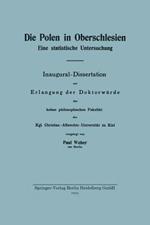 Die Polen in Oberschlesien: Eine statistische Untersuchung