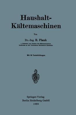 Haushalt-Kältemaschinen - Rudolf Plank - cover