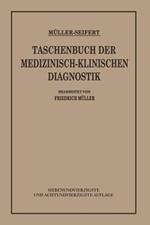 Taschenbuch der Medizinisch Klinischen Diagnostik