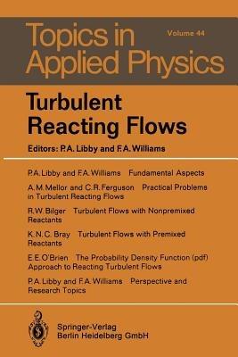 Turbulent Reacting Flows - cover