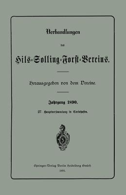Verhandlungen des Hils-Solling-Forst-Vereins - Hils-solling-Forst-Verein - cover