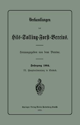 Verhandlungen des Hils-Solling-Forst-Vereins - Derein Dereine - cover
