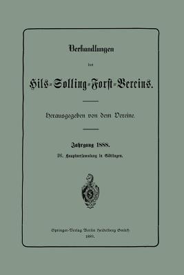 Verhandlungen des Hils-Solling-Forst-Vereins - Dem Vereine - cover