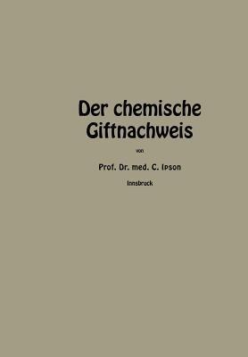 Der chemische Giftnachweis - Carl Ipsen - cover