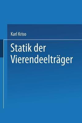 Statik der Vierendeelträger - Karl Kriso - cover