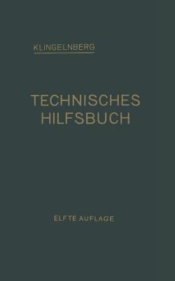 Klingelnberg Technisches Hilfsbuch - W. Ferd Klingelnberg,Ernst Preger,Rudolf Reindl - cover