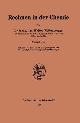 Rechnen in der Chemie - Walter Wittenberger - cover