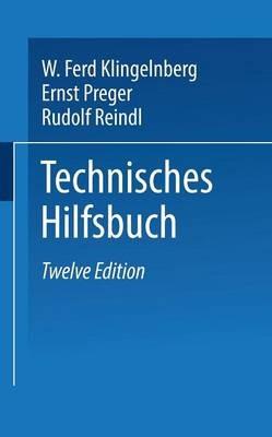 Klingelnberg Technisches Hilfsbuch - W. Ferdinand Klingelnberg,Ernst Preger,Rudolf Reindl - cover
