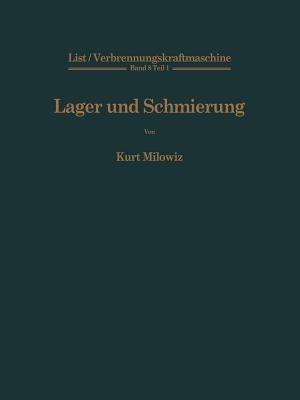 Lager und Schmierung - Hans List - cover