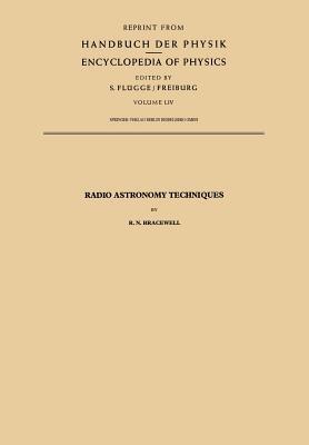 Radio Astronomy Techniques - Ronald N. Bracewell - cover