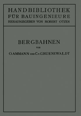 Bergbahnen - Otto Ammann,Conrad von Gruenewaldt,Robert Otzen - cover