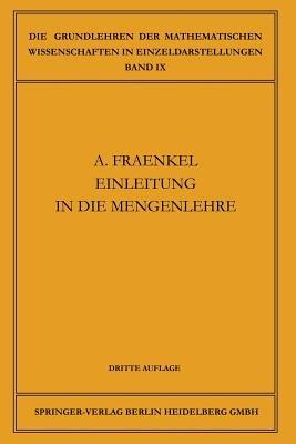 Einleitung in die Mengenlehre - Abraham Adolf Fraenkel - cover