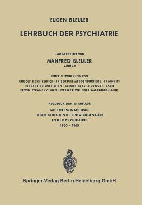 Lehrbuch der Psychiatrie - Eugen Bleuler,Manfred Bleuler - cover