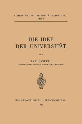 Die Idee der Universität - Karl Jaspers - cover